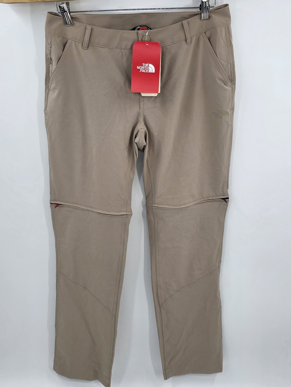 The North Face Paramount Convertible Pants Beige Khaki Women's Size 6 NWT